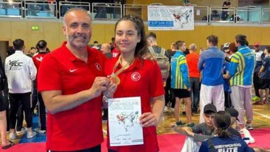 (TRT SPOR) Sude Yaren Uzunçavdar'dan Altın Madalya LUXEMBOURG OPEN 2022