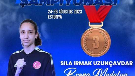 Sıla Irmak Uzunçavdar Gençler Avrupa 🥉 European Junior Championships