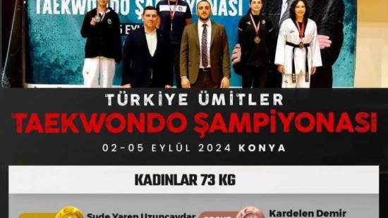 Milli Sporcumuz Sude Yaren Uzunçavdar Türkiye Şampiyonu 🥇