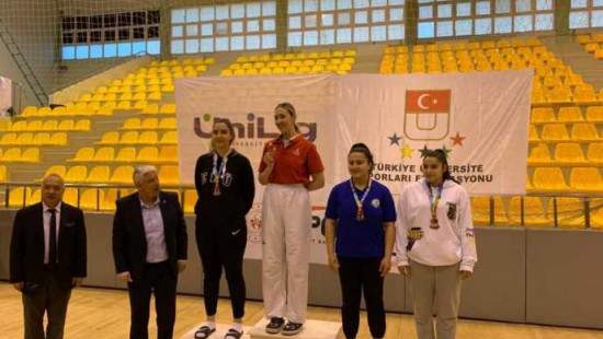 Aleyna AKÇAY Üniversiteler Türkiye Taekwondo Şampiyonasında