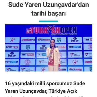 TRT SPOR WEB SİTESİNDE HABERİMİZ YAYINLANDI