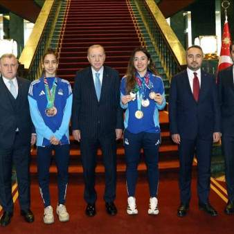 Cumhurbaşkanı Recep Tayyip Erdoğan, Öğrencimiz Sude Yaren Uzunçavdar'ı Kabul Etti