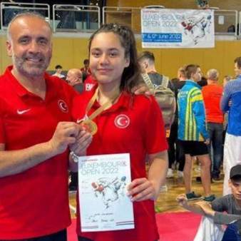 (TRT SPOR) Sude Yaren Uzunçavdar'dan Altın Madalya LUXEMBOURG OPEN 2022